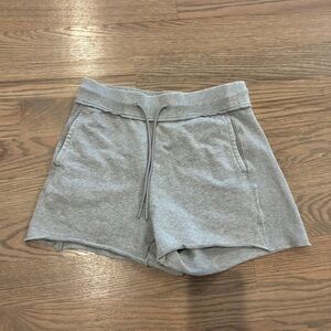Joylab Target Gray Heather Terry Distressed Lounge Shorts XS